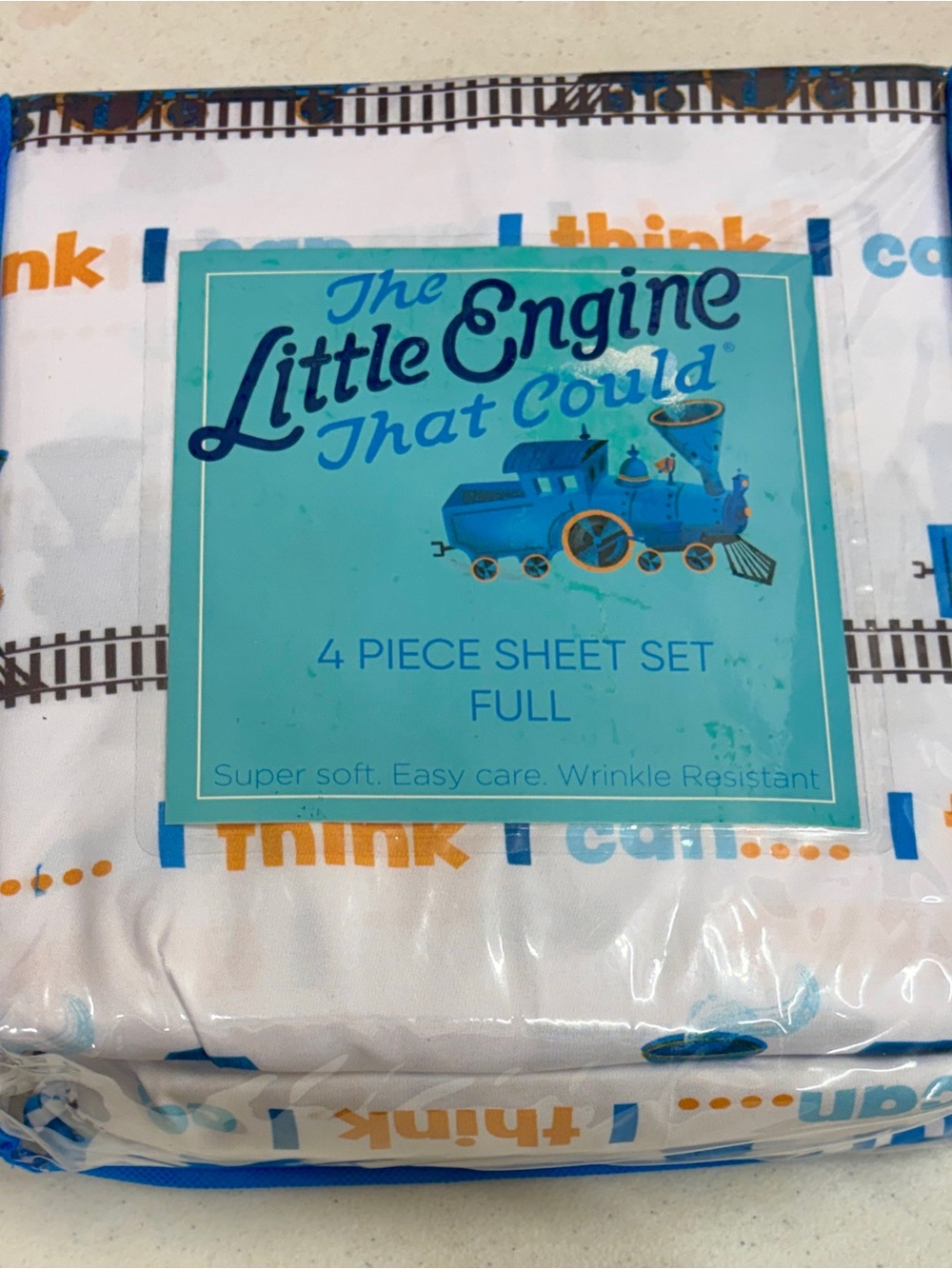 The Little Engine That Could 4pc full size sheet set NEW